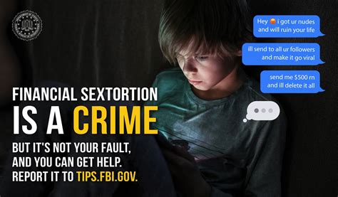 phone number for nudes|Sextortion — FBI